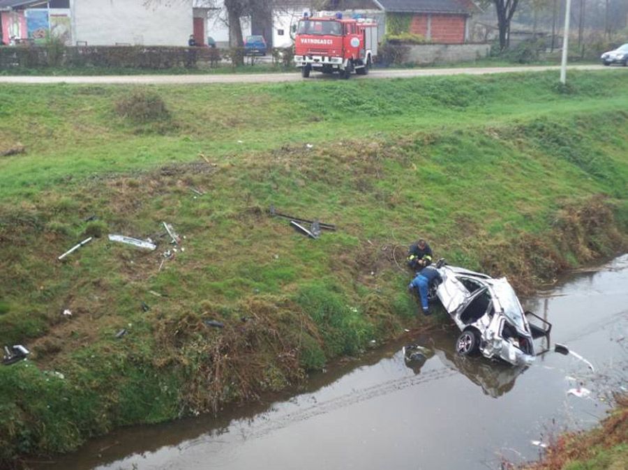 nesreća, Srbac, ozlijeđeni, teška prometna nesreća