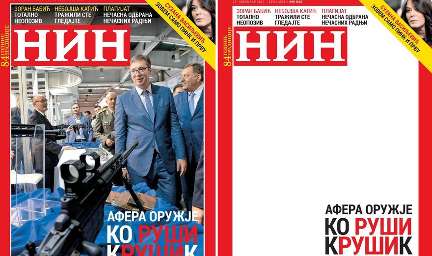 vučić , fotografija, NIN