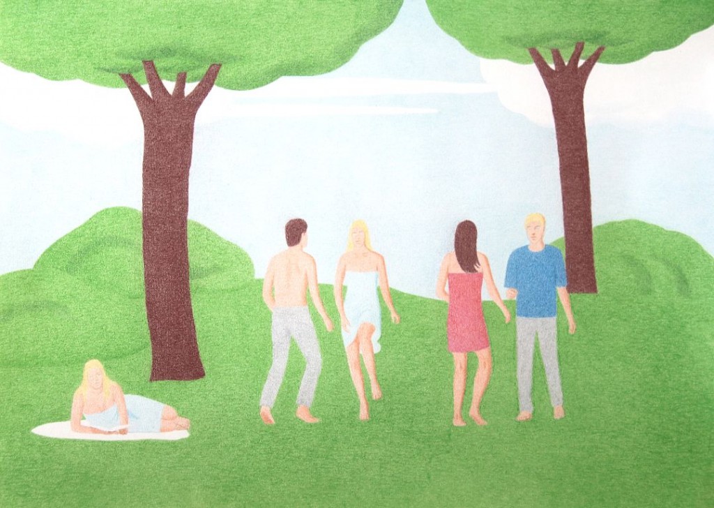 Izložba, odrastanje, Mostar