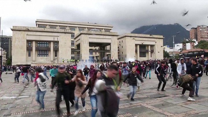 redarstveni sat, Bolivija, prosvjedi