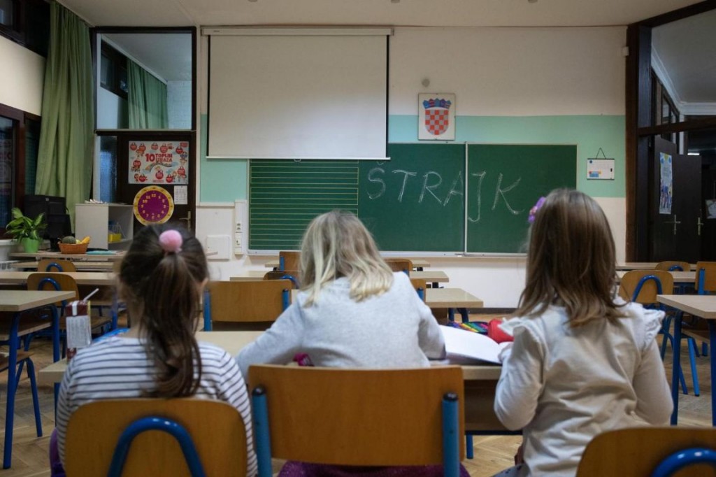 štrajk u školama, štrajk, sindikat učitelja HNŽ