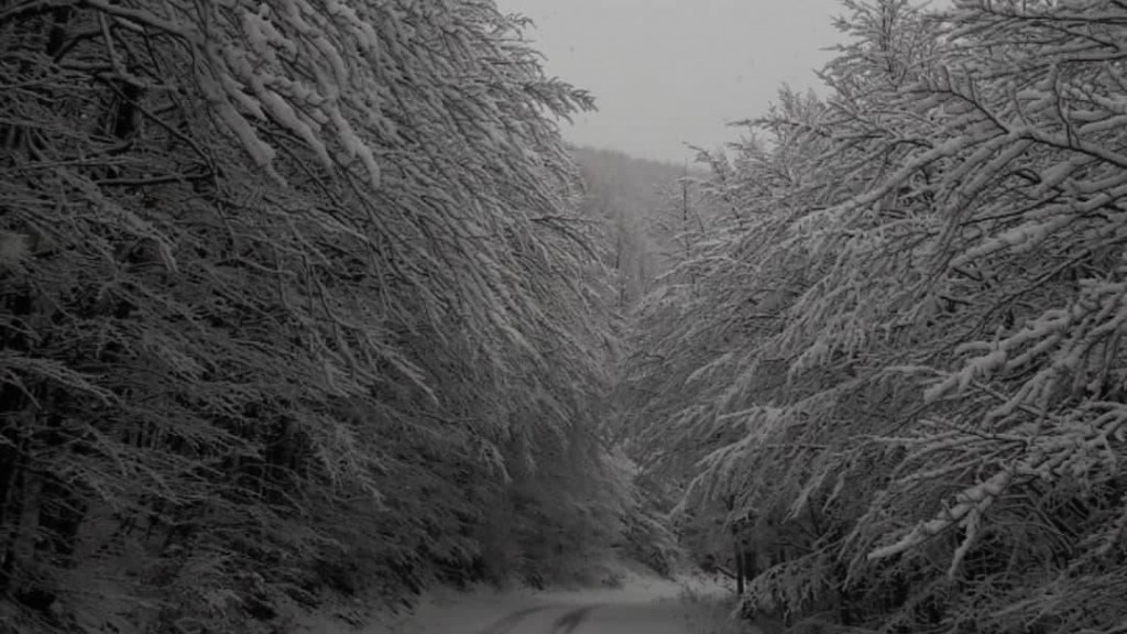 snijeg na Velebitu, hladnije vrijeme, snijeg, snijeg, BIH