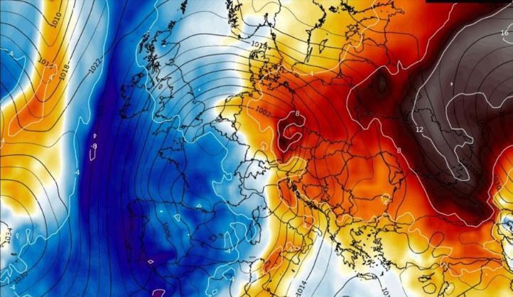 toplo vrijeme, Istočna Europa