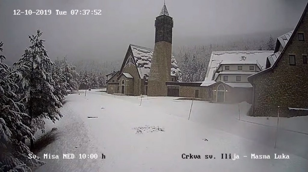 Blidinje, snijeg, Snježni pokrivač 