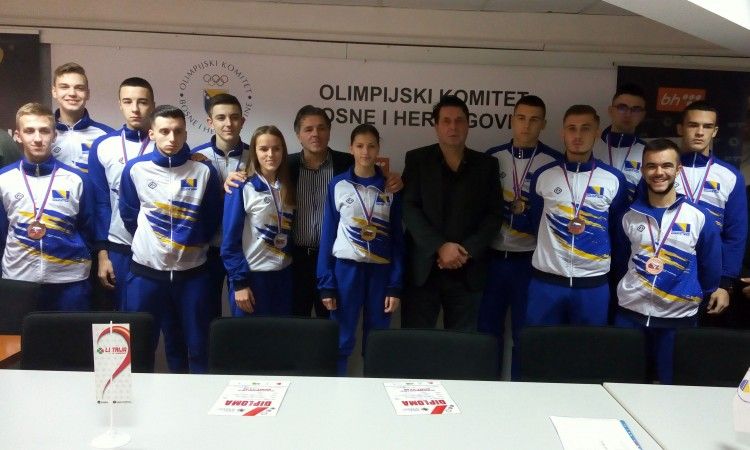 karate, BIH, Slovenija, medalje
