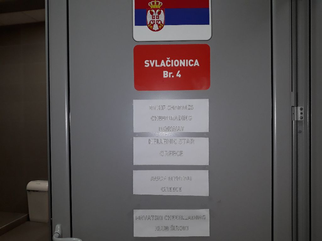 Beograd, natjecanje, Hrvatski cheerleading klub Široki