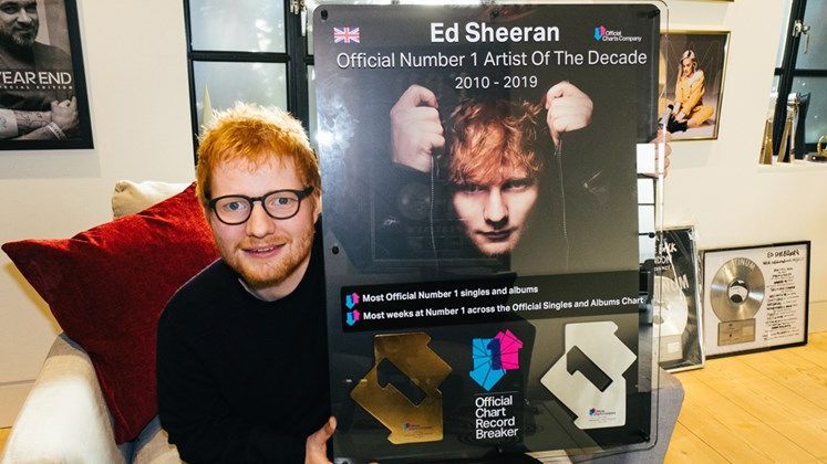 ed sheeran, pjevač, glazba, nagrada