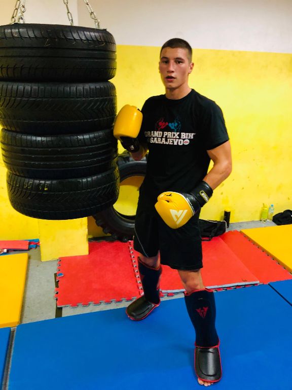 kickbox, juniorski prvak, Albert Ugrinčić