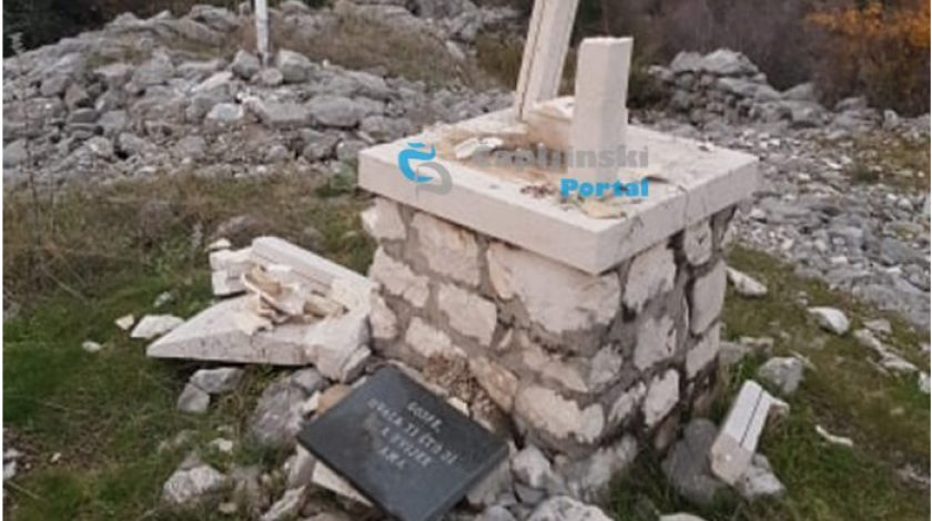 Čapljina, kip Gospe, razbijen 