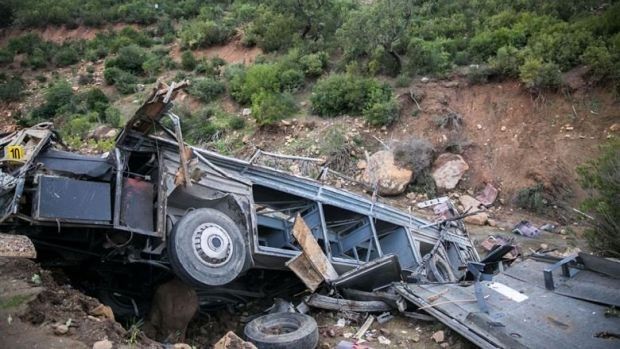 autobus, nesreća, Tunis