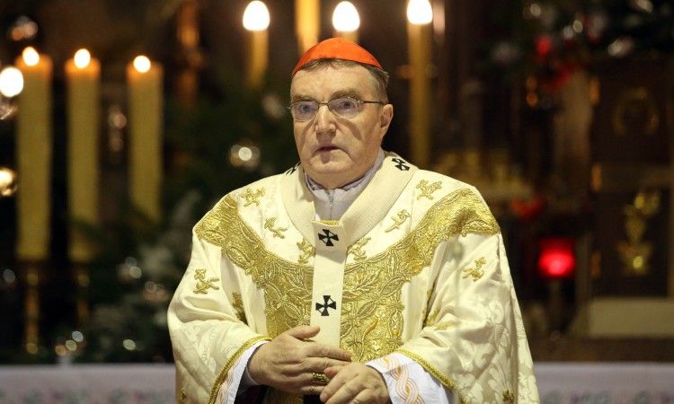 Kardinal Josip Bozanić, Zagreb, misa polnoćka