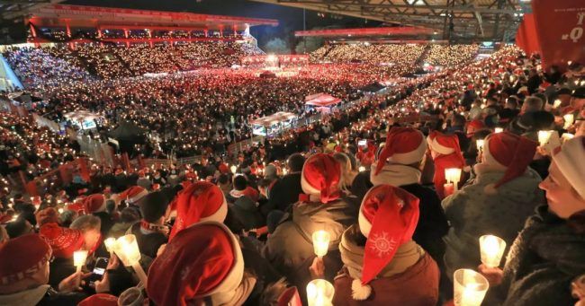 Božić, navijači, Union Berlin
