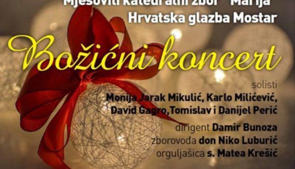 Božićni koncert, Katedrala Mostar
