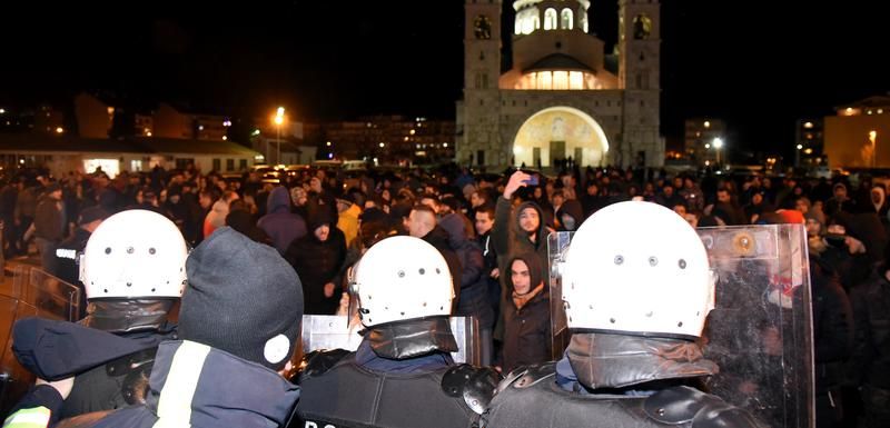 crna gora, uhićeno , svijet, prosvjed