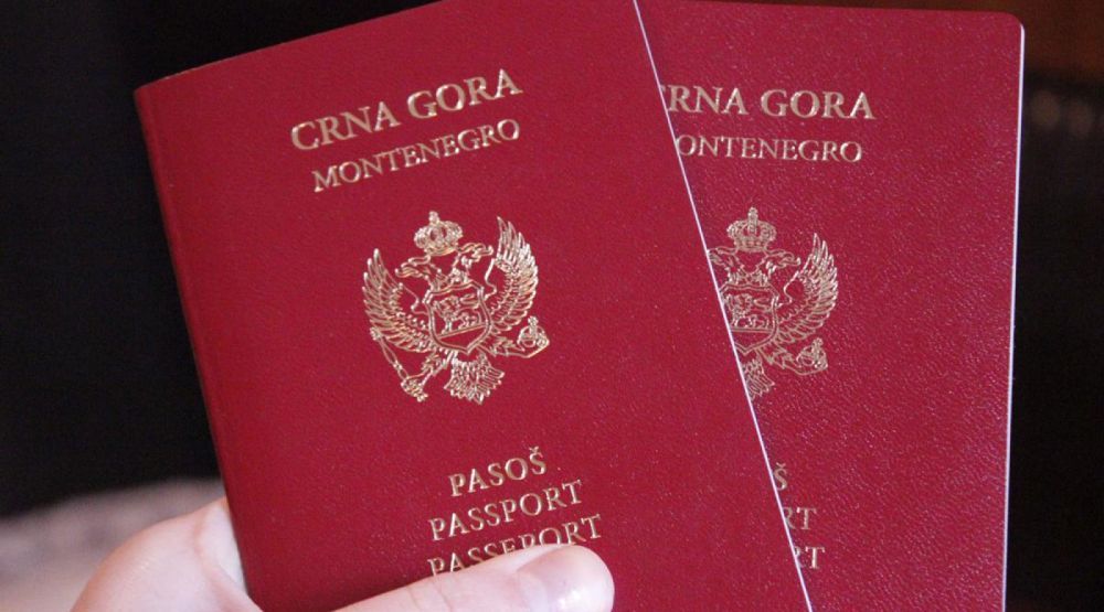 državljanstvo, putovnica, Crna Gora zemlja