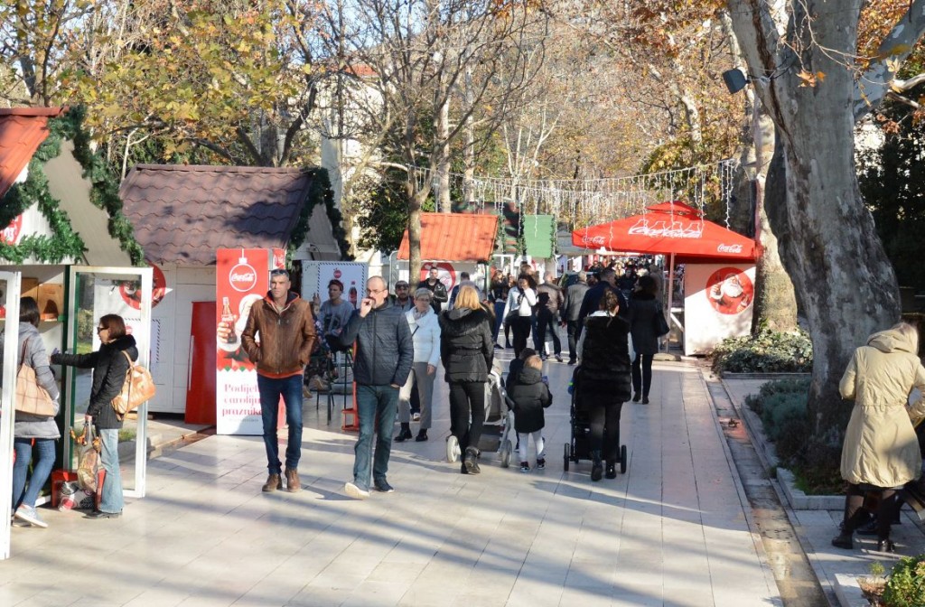 advent, zimski grad, Winterville, Mostar