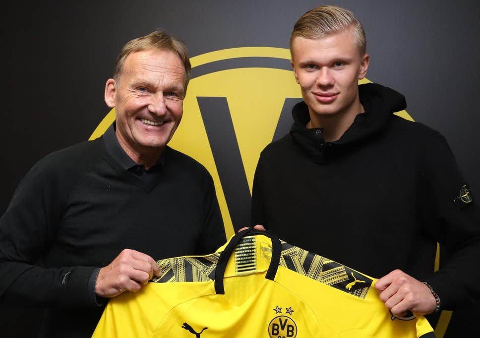 nogomet, Borussija Dortmund, Erling Braut Haaland , službeno