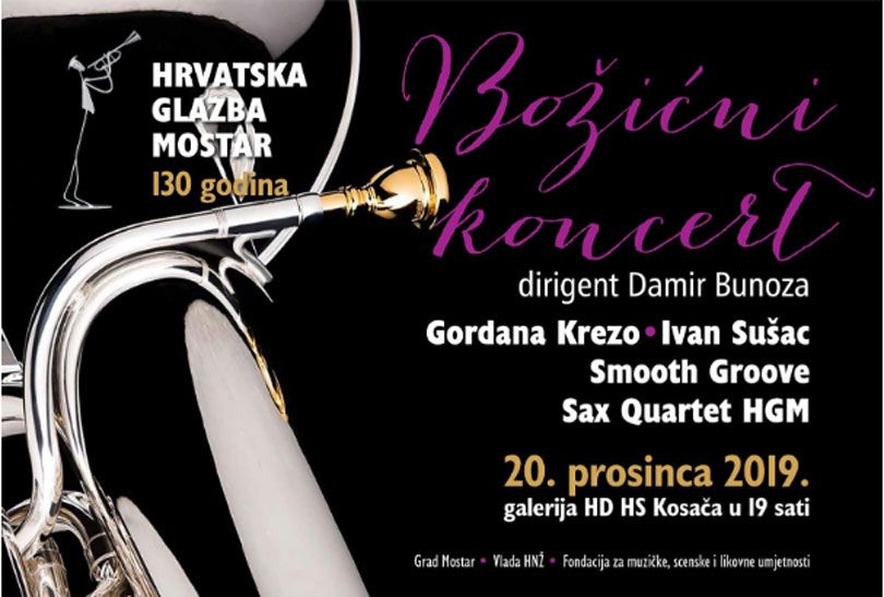 Božićni kocert, Galerija kraljice Katarine Kosače , hrvatska glazba mostar