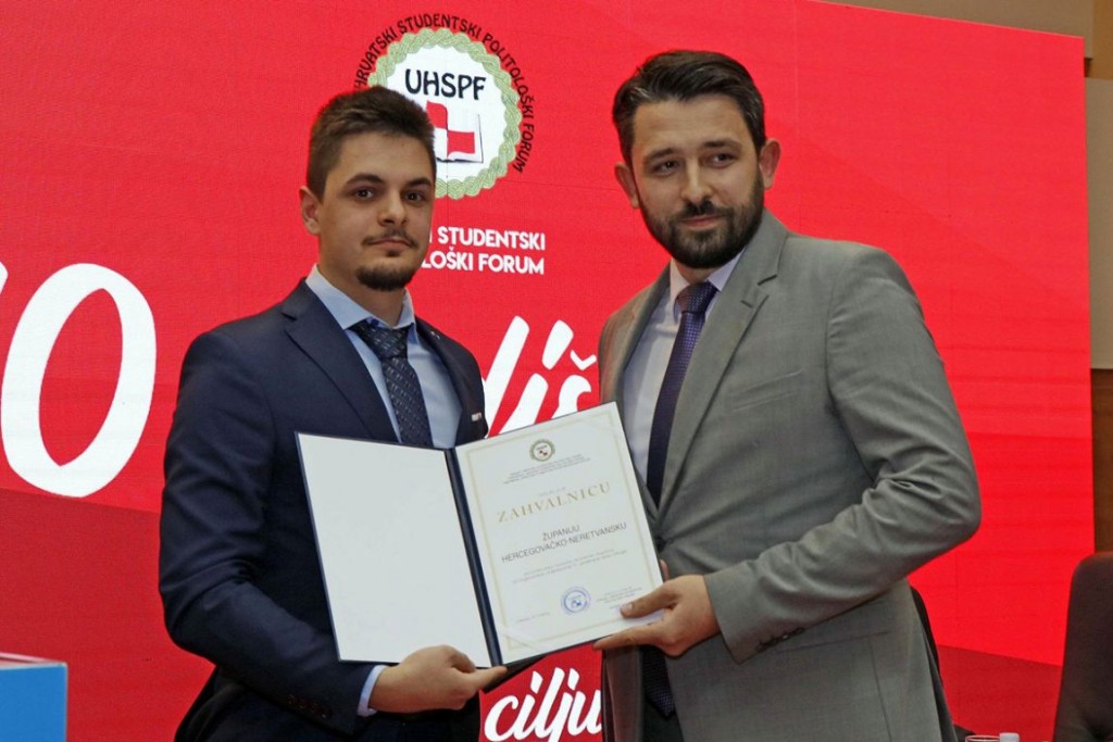 darko juka, Vlada HNŽ, studenti