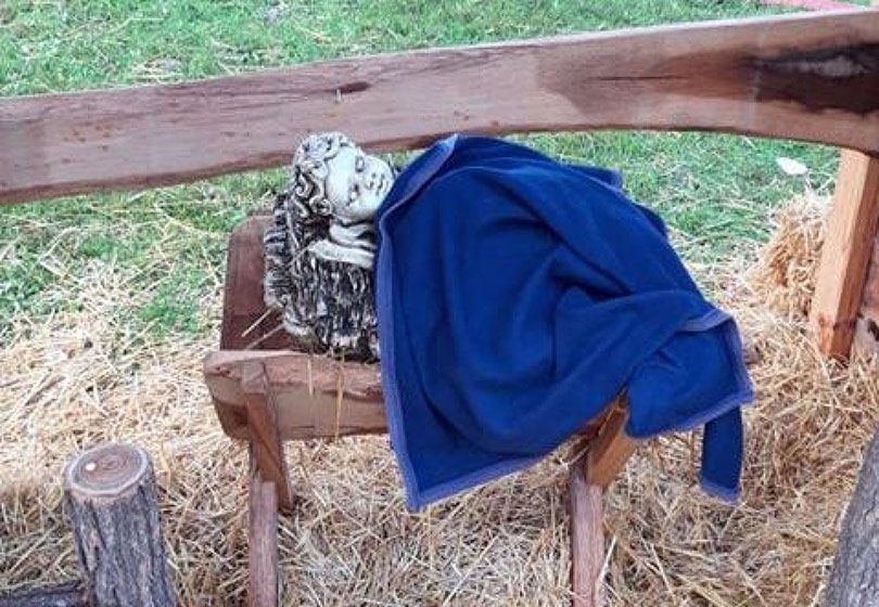 Ljubuški, gesta, božićne jaslice