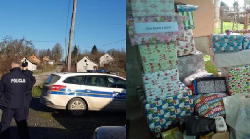 lopovi, djeca, pokloni