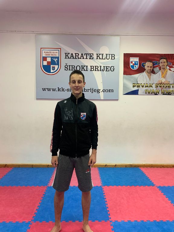karate klub široki brijeg, Luka Kvesić, balkansko prvenstvo, Slovenija