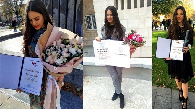 Marijana Bušić, sveučilišna nagrada, dekanova nagrada