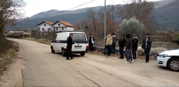 migranti, Ljubuški, policija ZHŽ-a