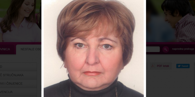 Nevenka Lovrić, nestala