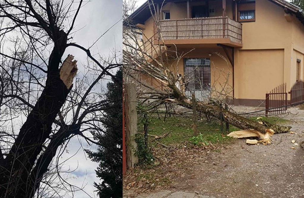 Banja luka, jako nevrijeme, materijalna šteta