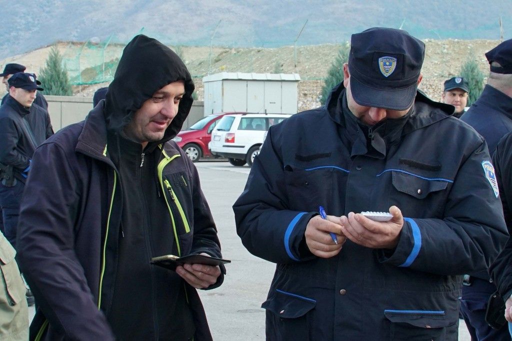 policija, Mostar, uborak, Mostar, prekršajni nalog, uborak