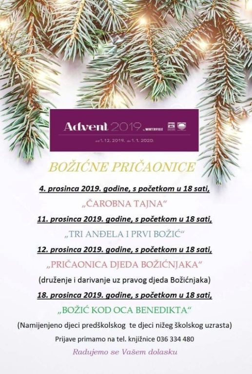 božićna priča , djeca, Narodna knjižnica Mostar, knjižnica