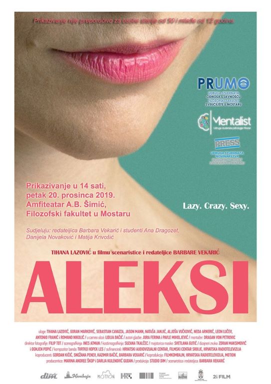 najava, film, projekcija filma, Aleksi 