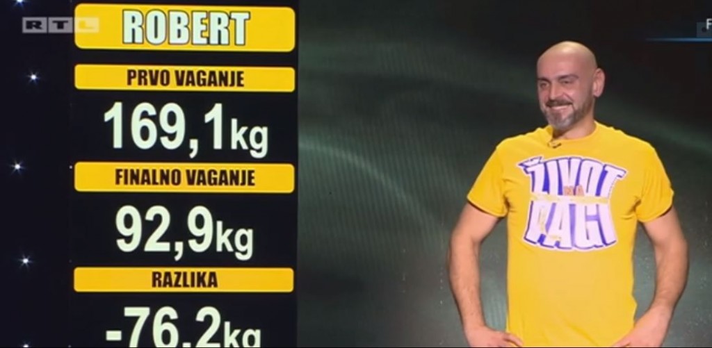 život na vagi, Robert Baković