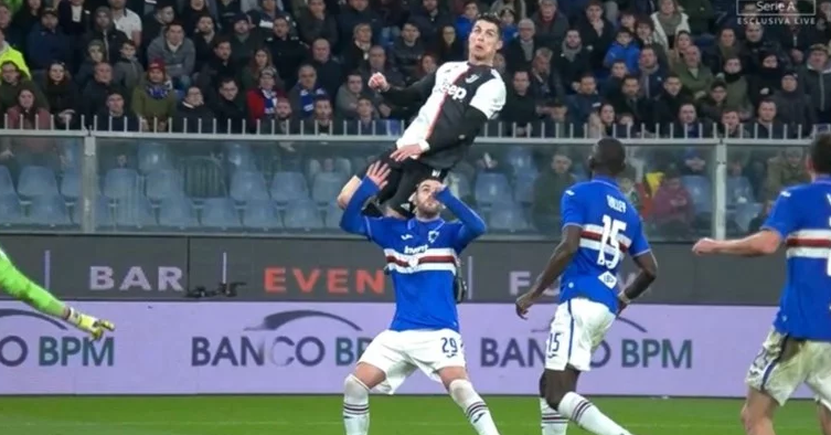 Cristiano Ronaldo, gol, skok