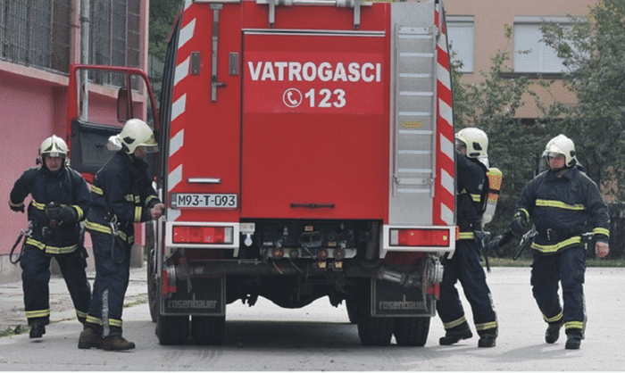 pu trebinje, vatrogasci, požar, Trebinje