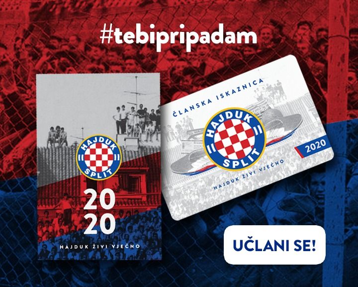 Članska kartica kluba, Hajduk, Split, navijači