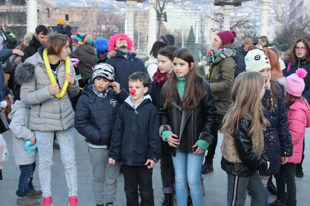 Winterville, djeca, Mostar, volonteri