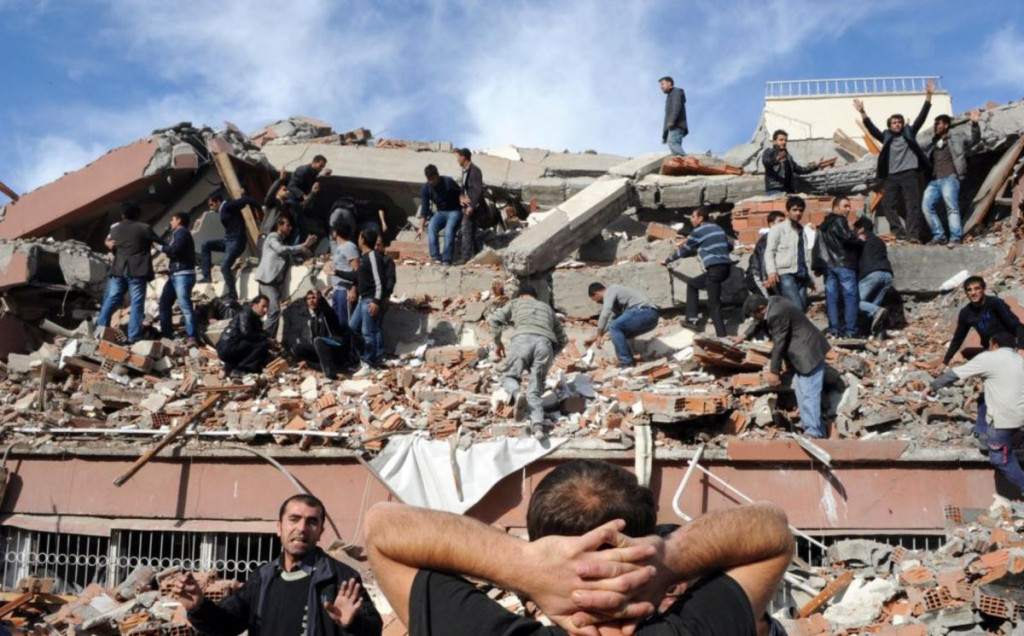 Srušene zgrade u Turskoj