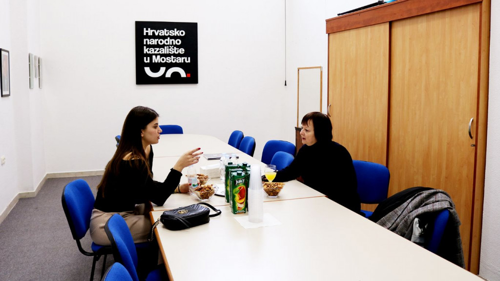 Redateljica predstave s Anom Kraljević