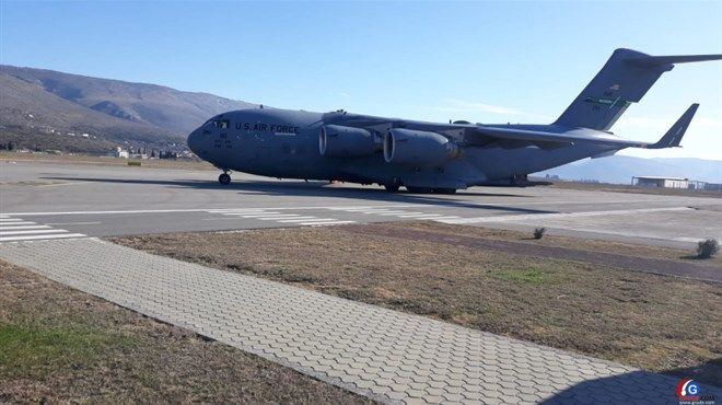 mostarski aerodrom, avion, Boeing C-17 Globemaster