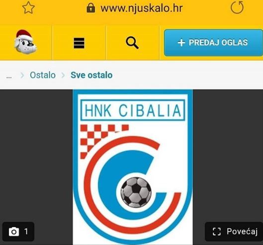 HNK Cibalia, njuškalo, prodaja