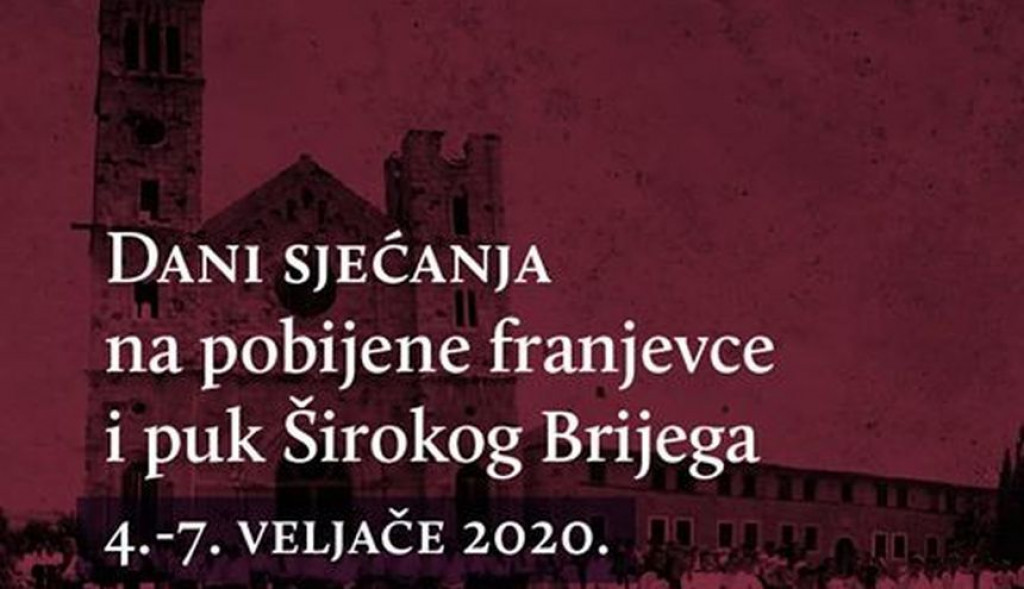 Dani sjećanja na pobijene franjevce