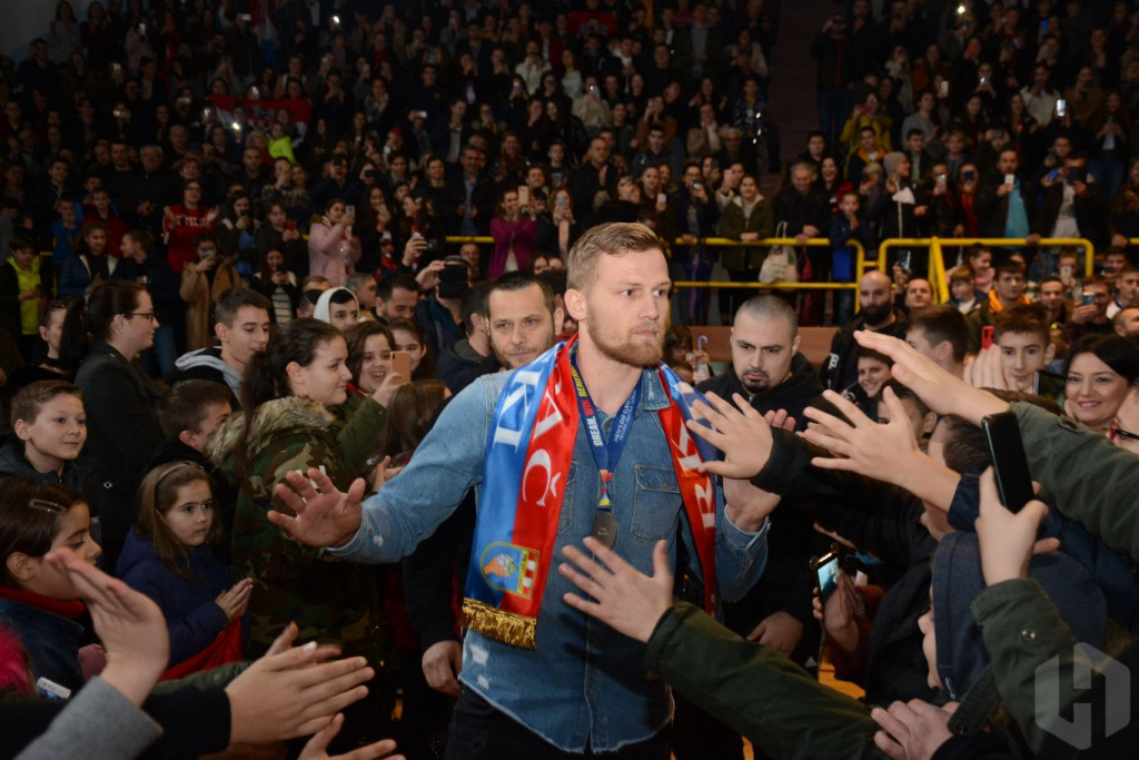 Doček rukometaša u Ljubuškom