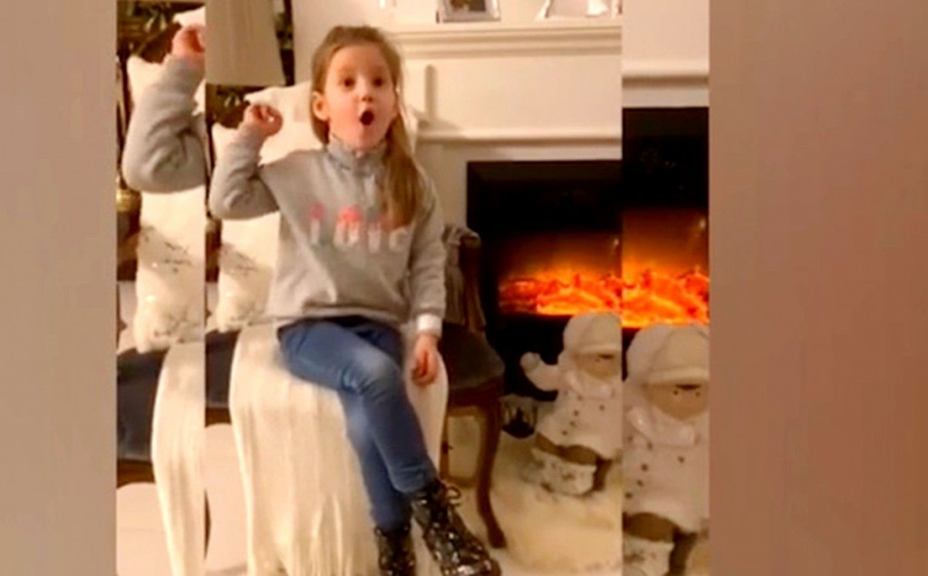 djevojčica, imitiranje, Kolinda Grabar Kitarović