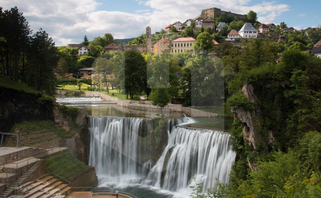 Jajce - vodopad