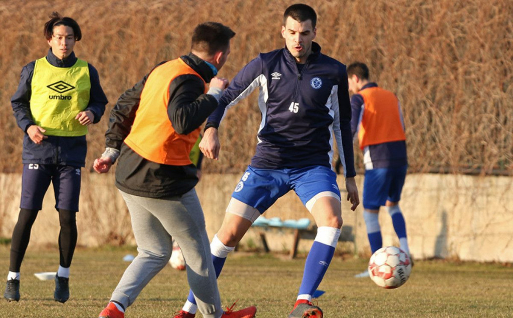 Luka Miletić u Međugorju se priključio Plavima s Grbavice