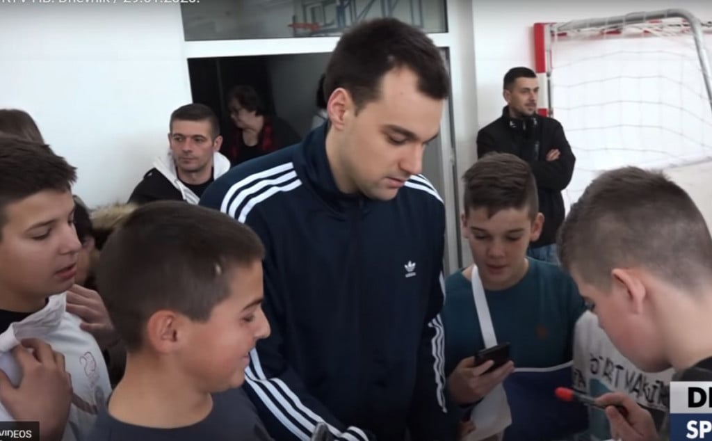 Marino Marić u OŠ CIM