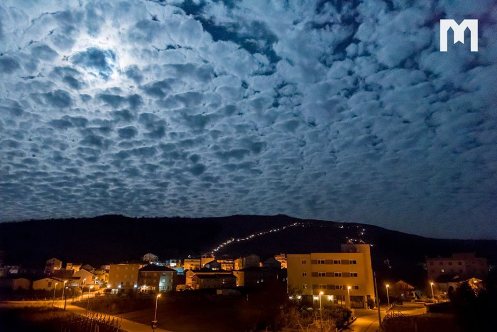 Brdo Ukazanja, Bijakovići, Međugorje, nebo