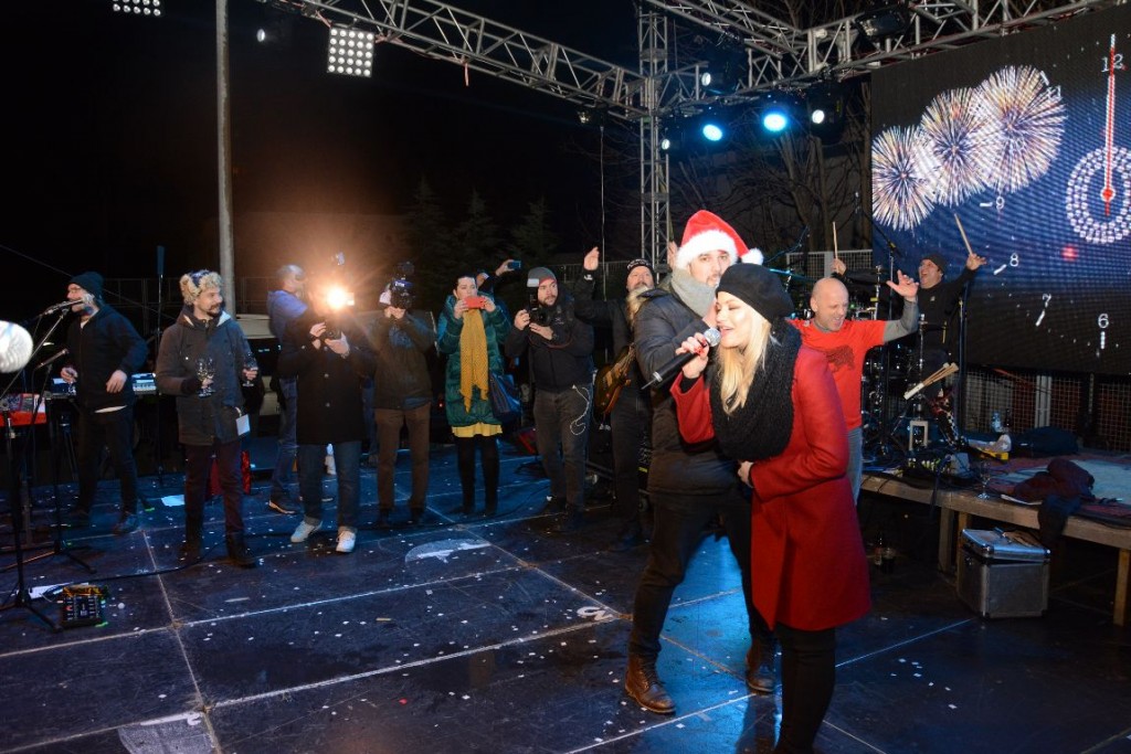 Nova godina, Mostar, slavlje